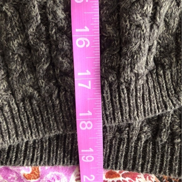 Vintage Dressbarn 55% Ramie 45% cotton heavy knit button down cardigan sweater - Picture 8 of 8